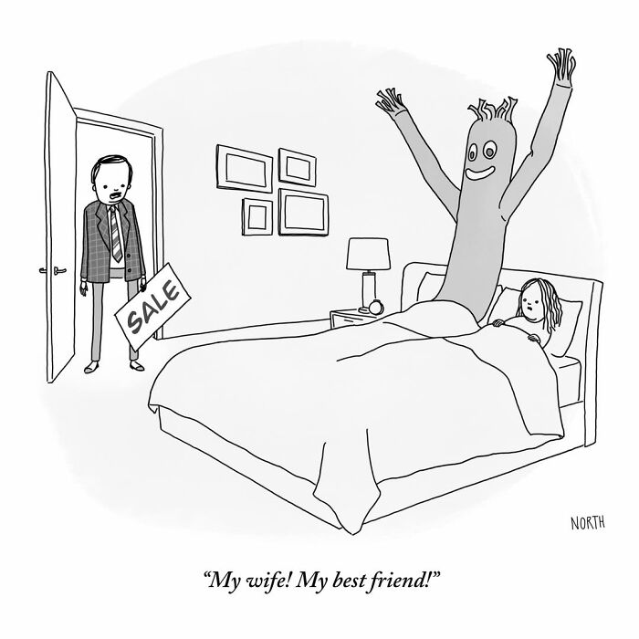 These One-Panel Comics by Rich North Will Totally Surprise You!