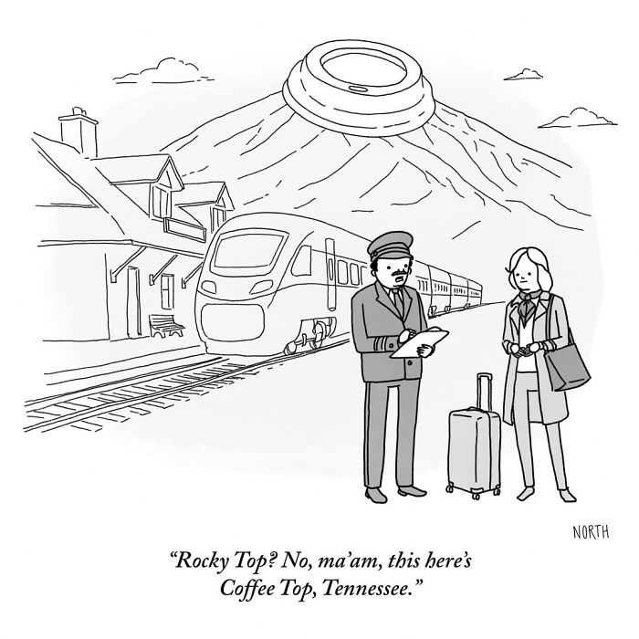 These One-Panel Comics by Rich North Will Totally Surprise You!