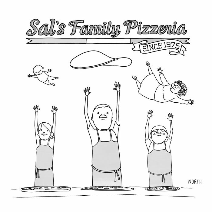 These One-Panel Comics by Rich North Will Totally Surprise You!