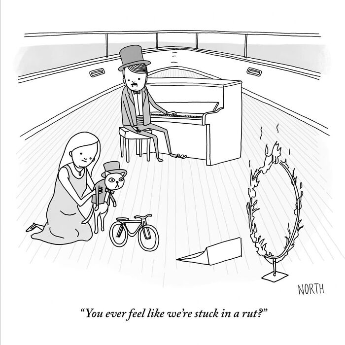 These One-Panel Comics by Rich North Will Totally Surprise You!