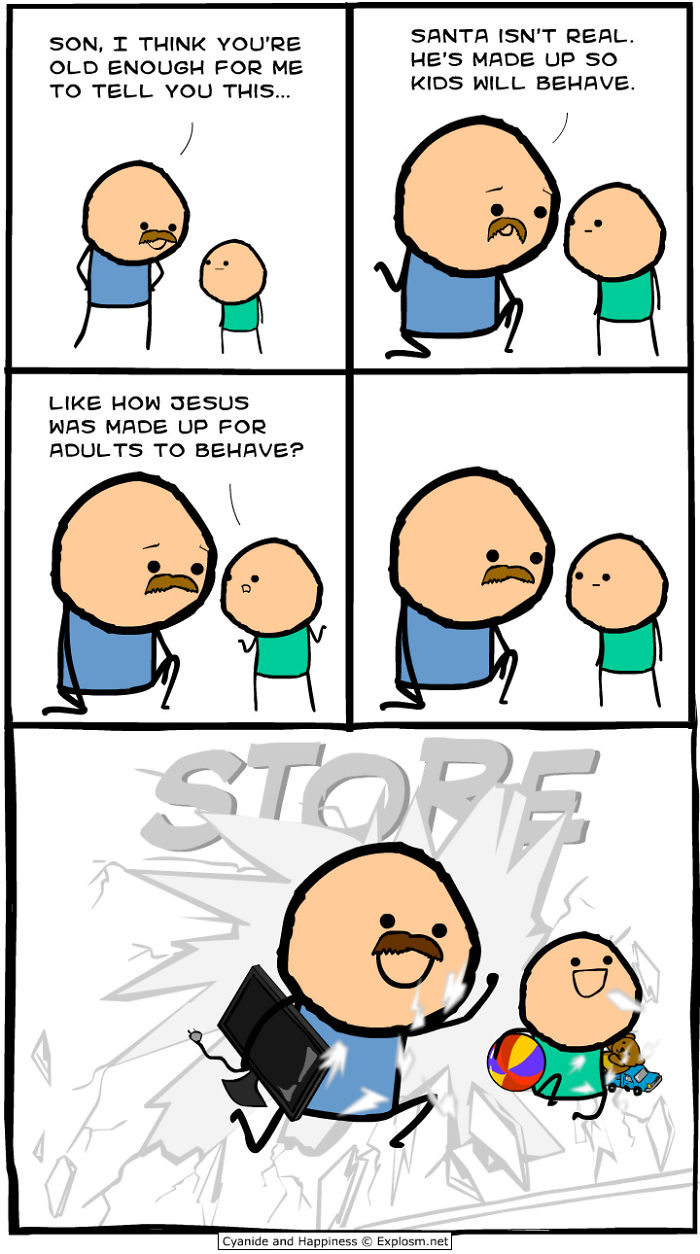57 Wildly Dark Cyanide & Happiness Comics That Totally Surprise You