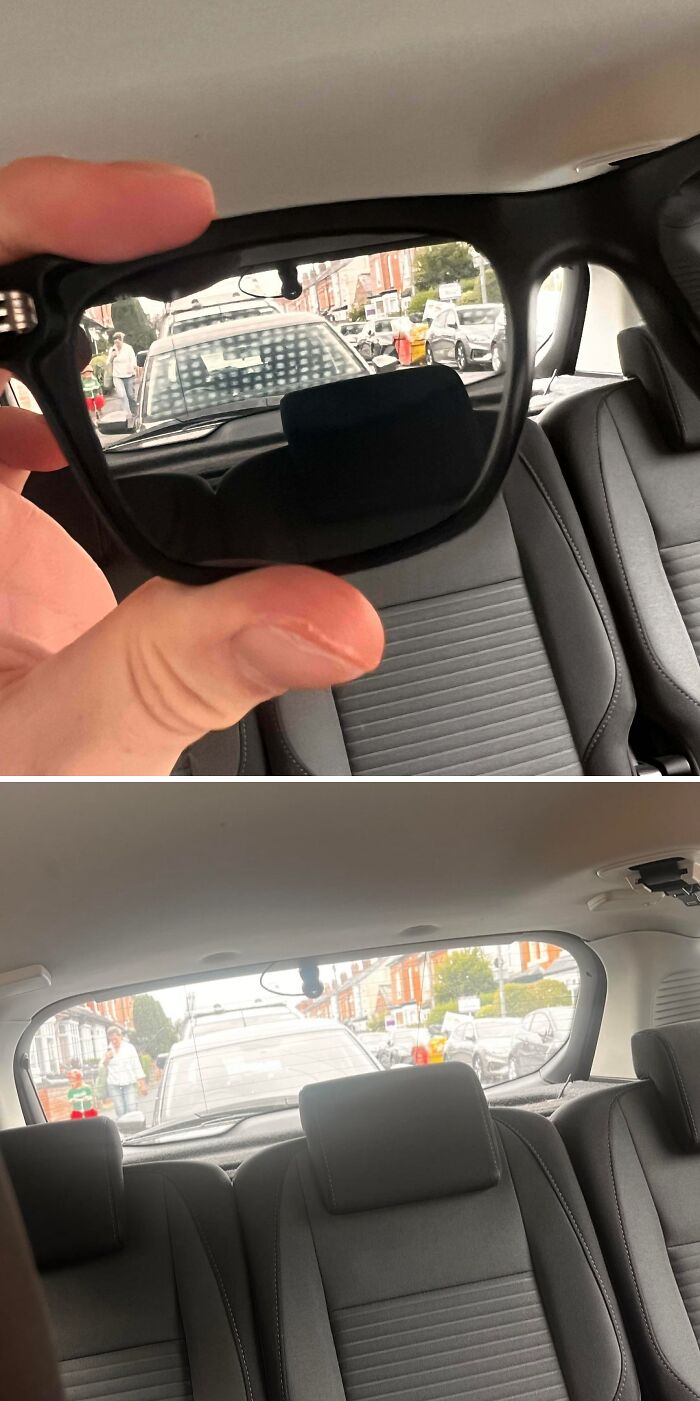 Why Do My Sunglasses Make This Weird Pattern On My Car’s Rear Window?