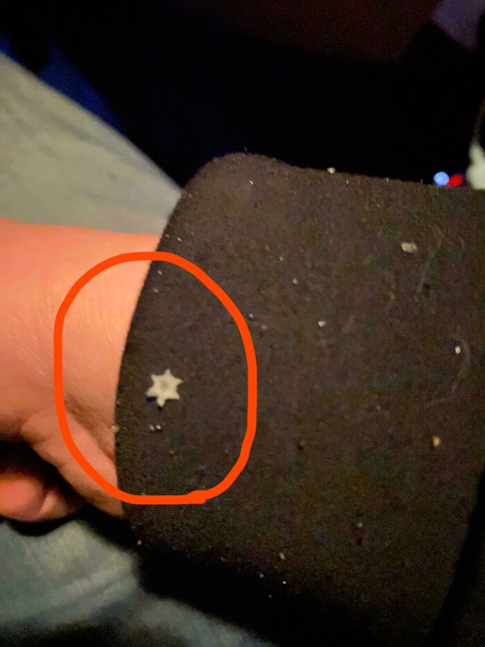 Why Are These Snowflakes Falling As Six-Pointed Stars?