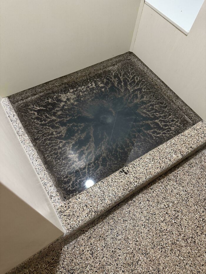 What’s Up With This Gross Bathroom Floor?