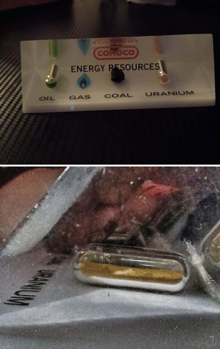 What Is The Yellow Stuff In The Uranium Section?