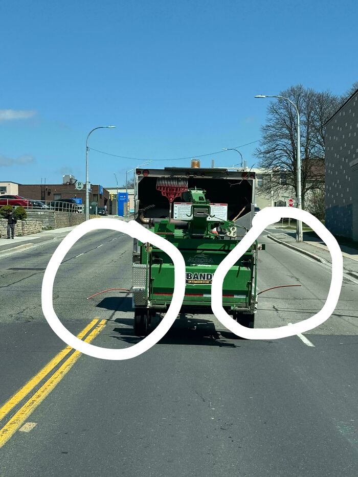 What Are These Red Sticks Sticking Out Of The Vehicle?