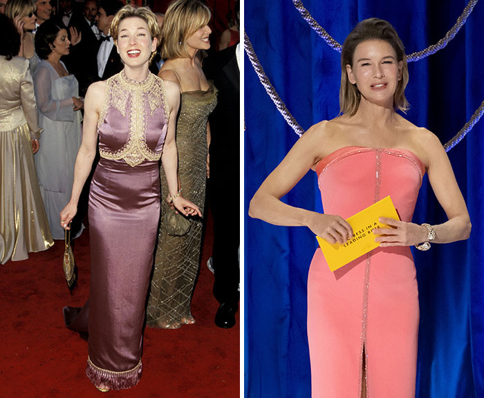 Renée Zellweger, 1999 vs. 2021