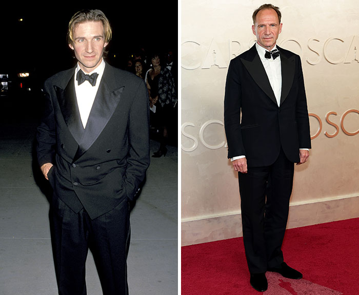 Ralph Fiennes, 1994 vs. 2025
