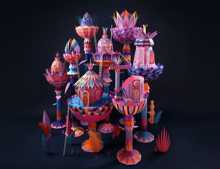 Wait, These Artists Turn Paper Into Tiny Magical Worlds?!