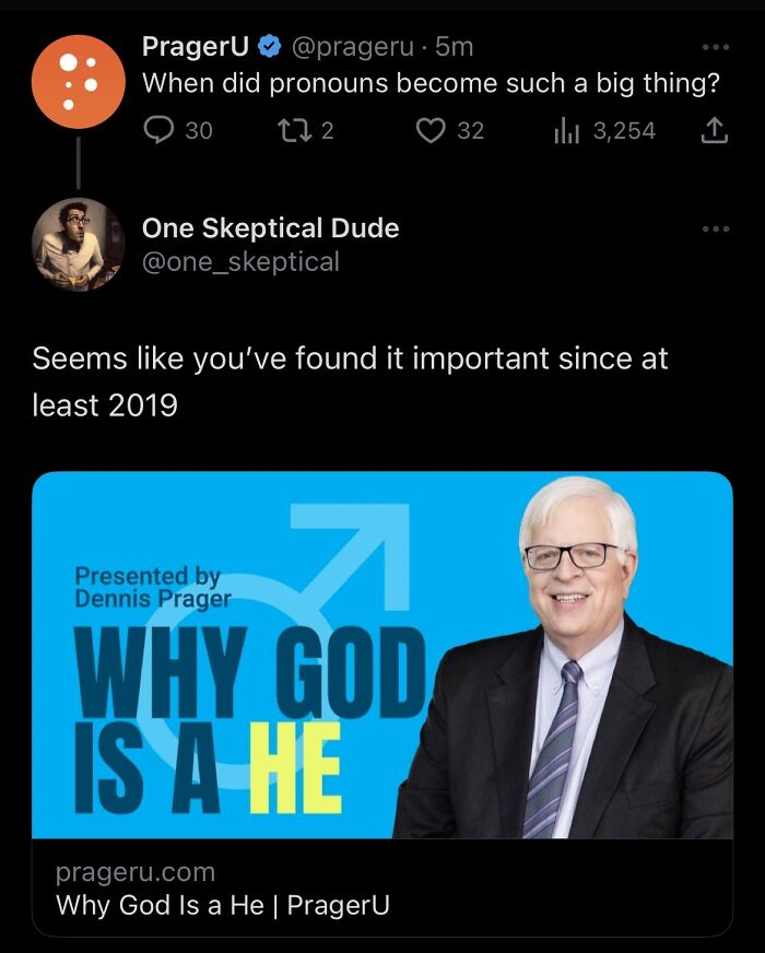 "When Did Pronouns Get This Huge?" Someone Forgot Their Own Tweets