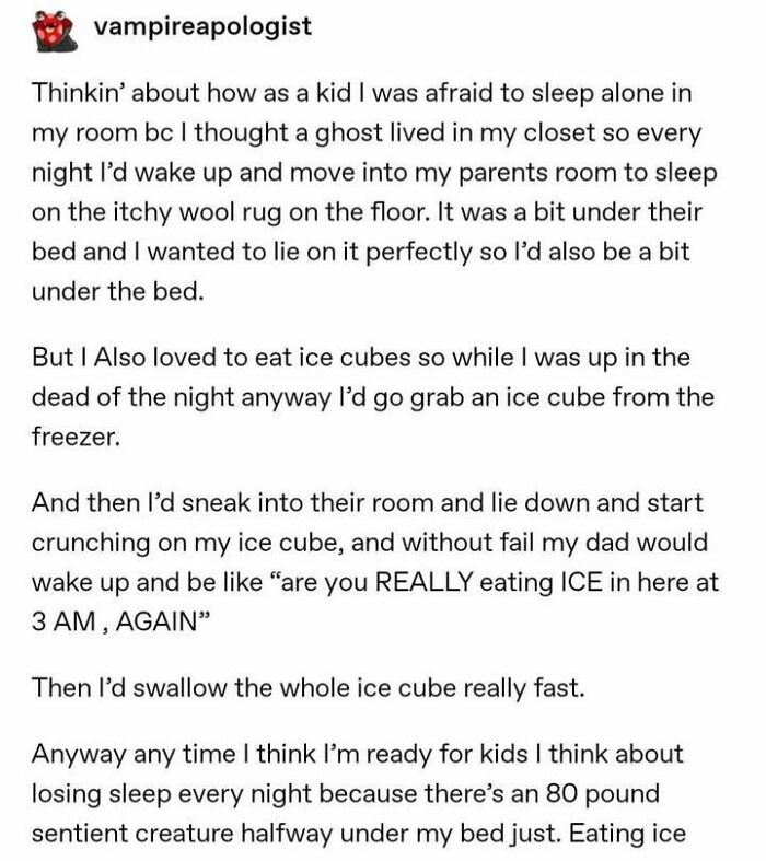 I Was The 3 AM Menace