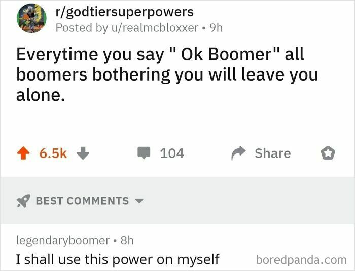 Thank You Boomer, Very Noble