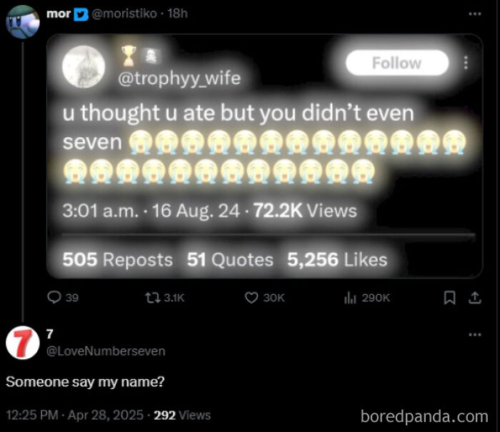 Guess Seven Ate the Username?