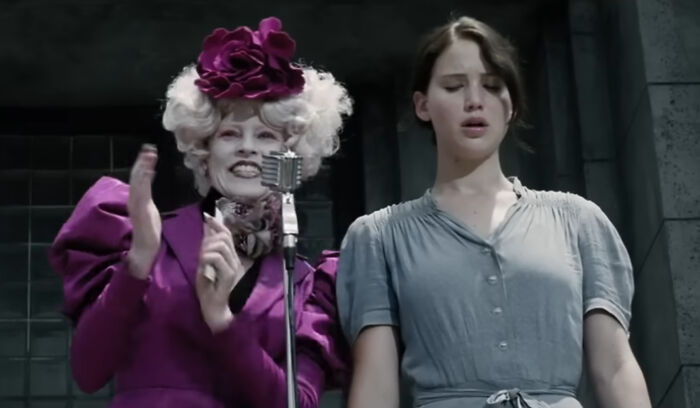 Katniss in The Hunger Games volunteers for her sister and becomes the ultimate symbol of hope (and archery skills).
