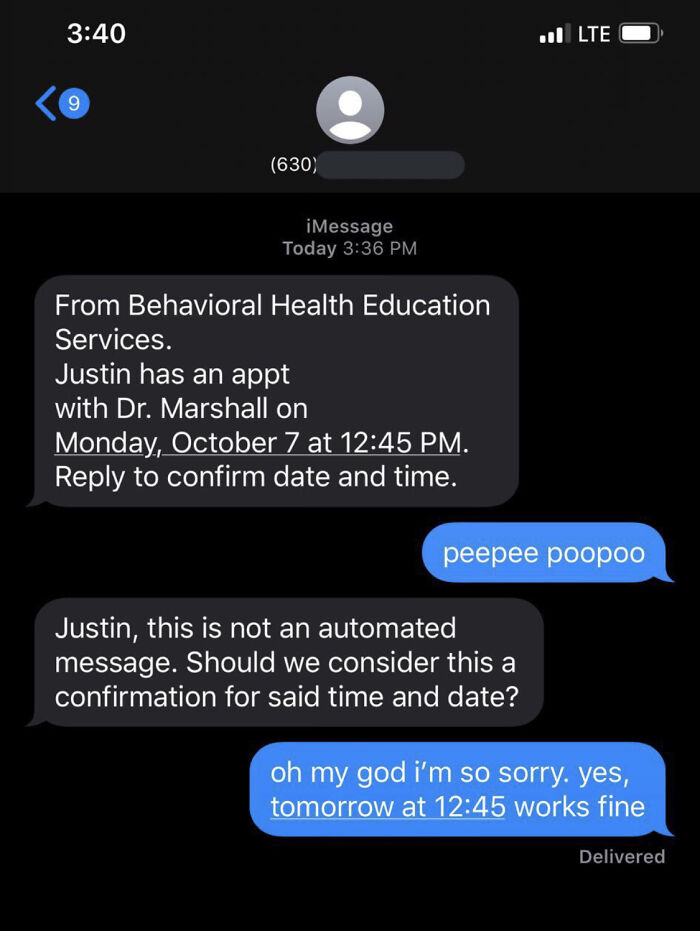 Justin's Appointment… Looks Like It Didn’t Go As Planned