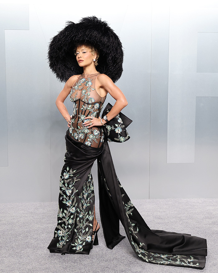 Rita Ora’s Feather Hat Fiasco