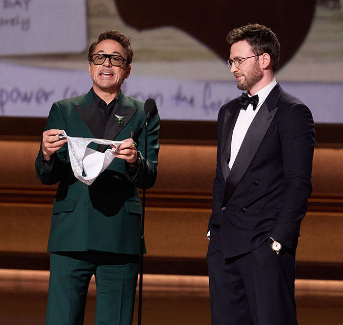 Robert Downey Jr. and the Sparkly Thong Surprise