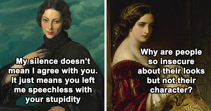 When Old Paintings Get Sassy: The Funniest Classical Art Memes Ever