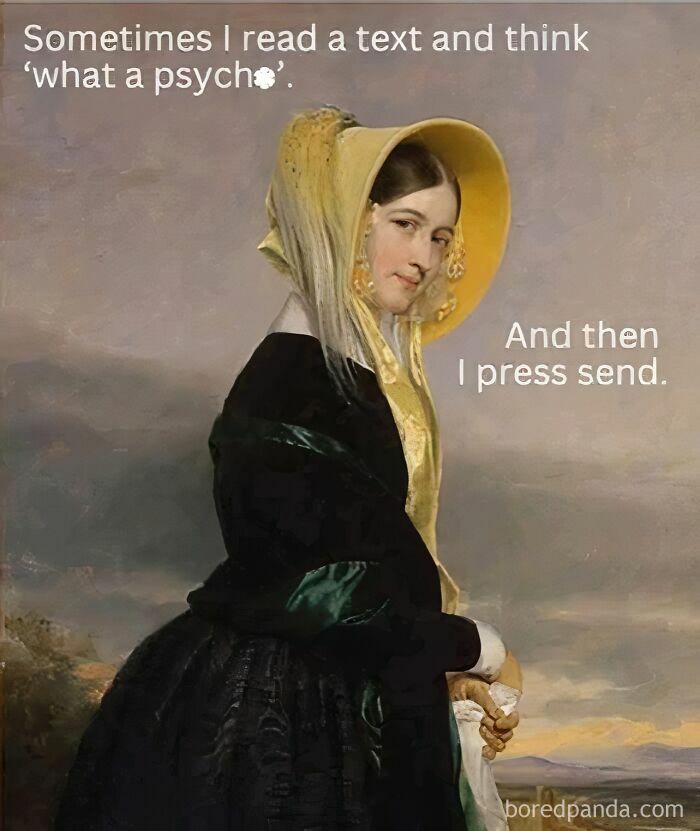 When Old Paintings Get Sassy: The Funniest Classical Art Memes Ever