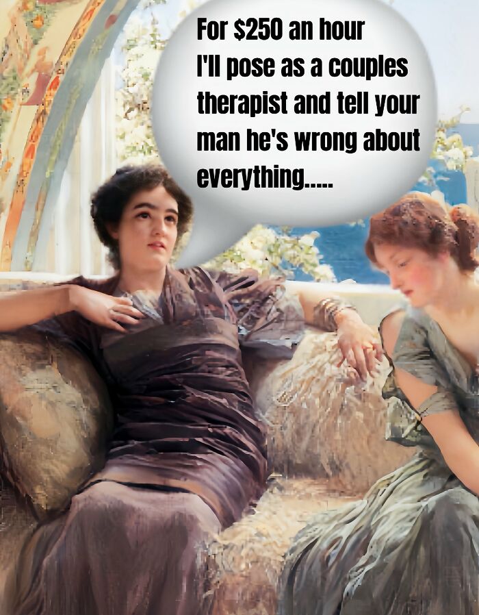 When Old Paintings Get Sassy: The Funniest Classical Art Memes Ever