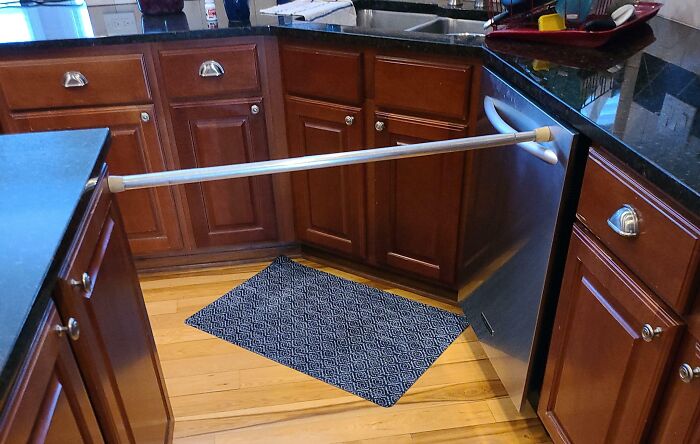 Dad’s Secret to Stopping Dishwasher Door Mid-Cycle