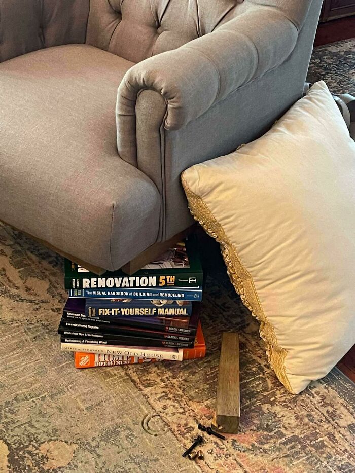 Sis-in-Law Told My Brother to Fix a Chair... And He Did!
