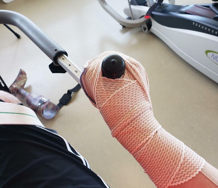 Tape Up a Non-Working Hand for Some Firm Grip Magic