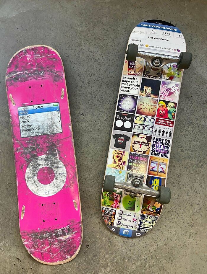 Skate Decks Inspired By Teen Years