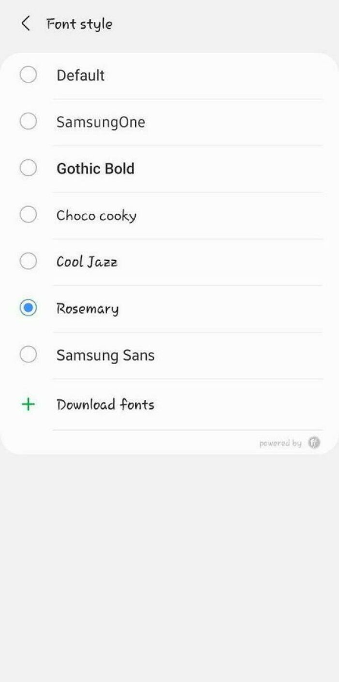 Phone Fonts: Remember Those?