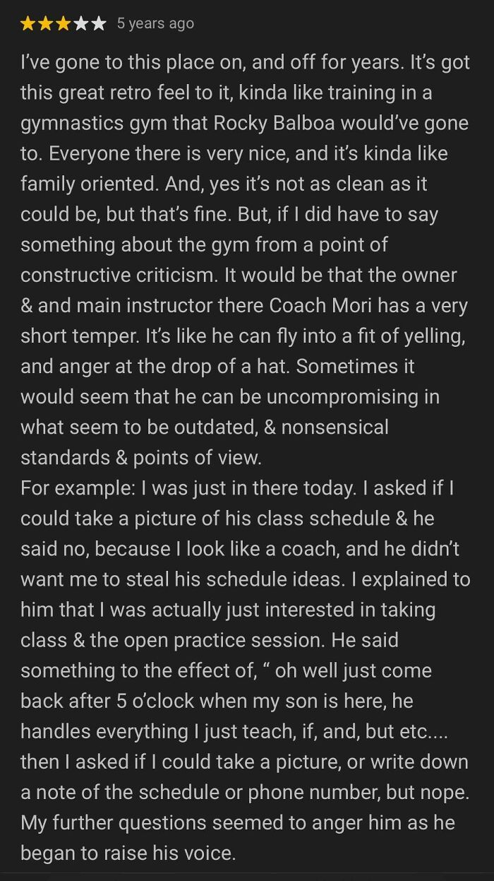 What Do You Think About This Review & Its Response?
