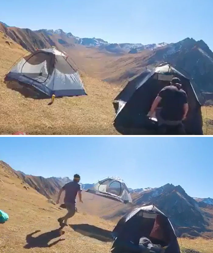WCGW If You Don’t Stake Your Tent Properly? Spoiler: Get Ready to Fly