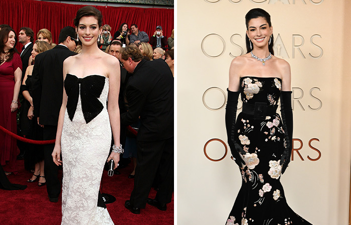 Anne Hathaway’s Oscars Glow-Up: 2007 to Now