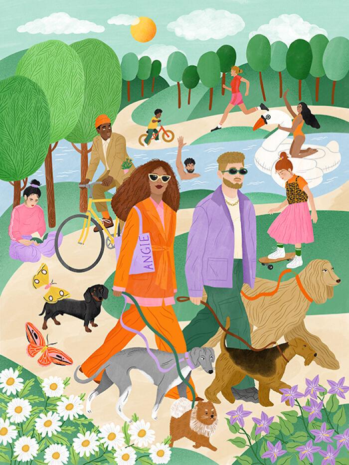 Meet The Dutch Artist Who Turns Everyday Feminine Vibes Into Colorful Magic