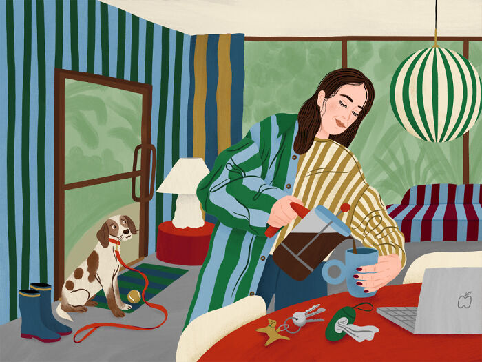 Meet The Dutch Artist Who Turns Everyday Feminine Vibes Into Colorful Magic