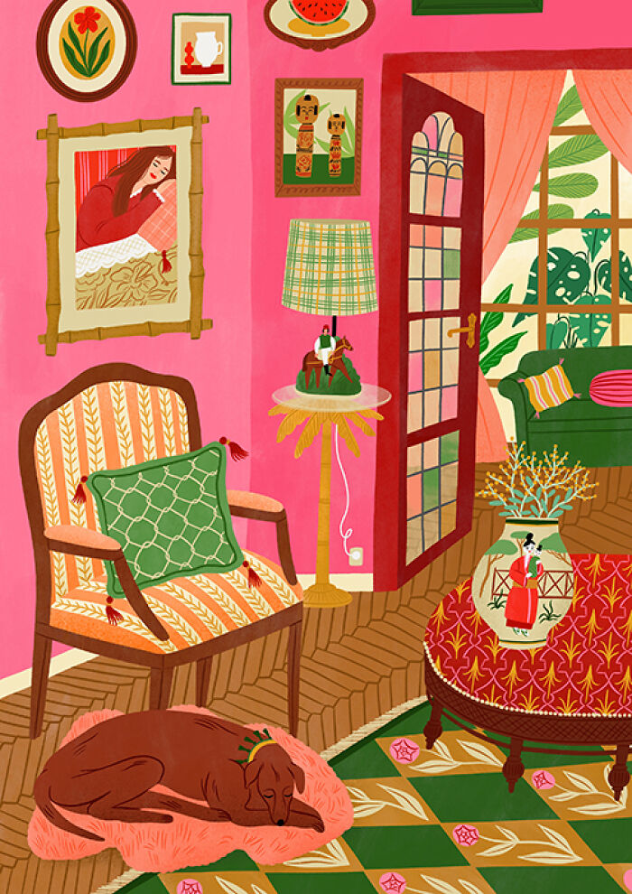 Meet The Dutch Artist Who Turns Everyday Feminine Vibes Into Colorful Magic