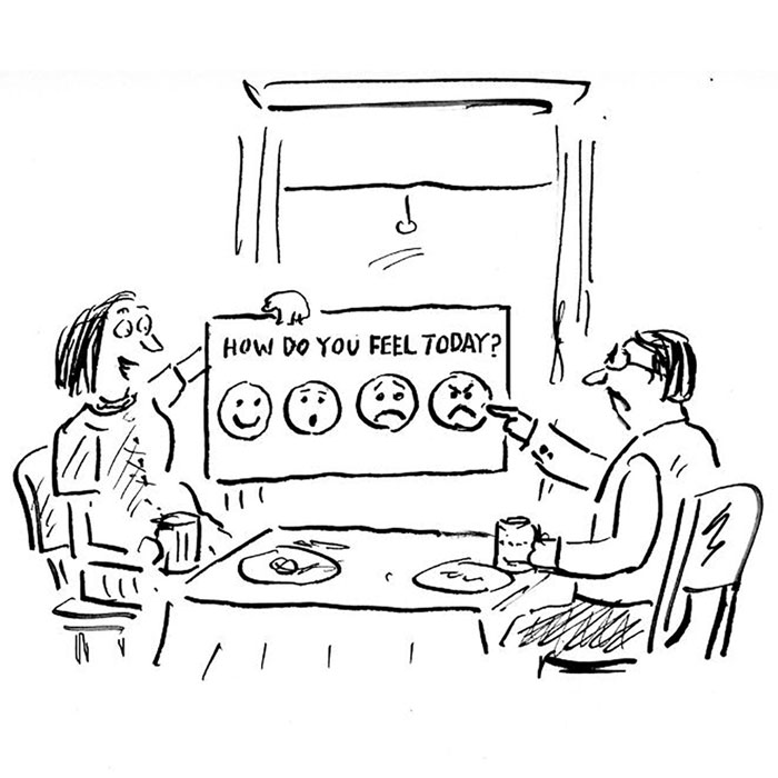 Wait, These Everyday Family Scenes Just Got Hilariously Awkward! Meet David Sipress’ Cartoons