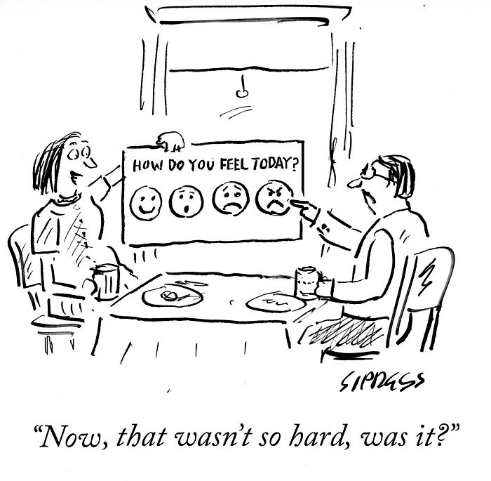 Wait, These Everyday Family Scenes Just Got Hilariously Awkward! Meet David Sipress' Cartoons