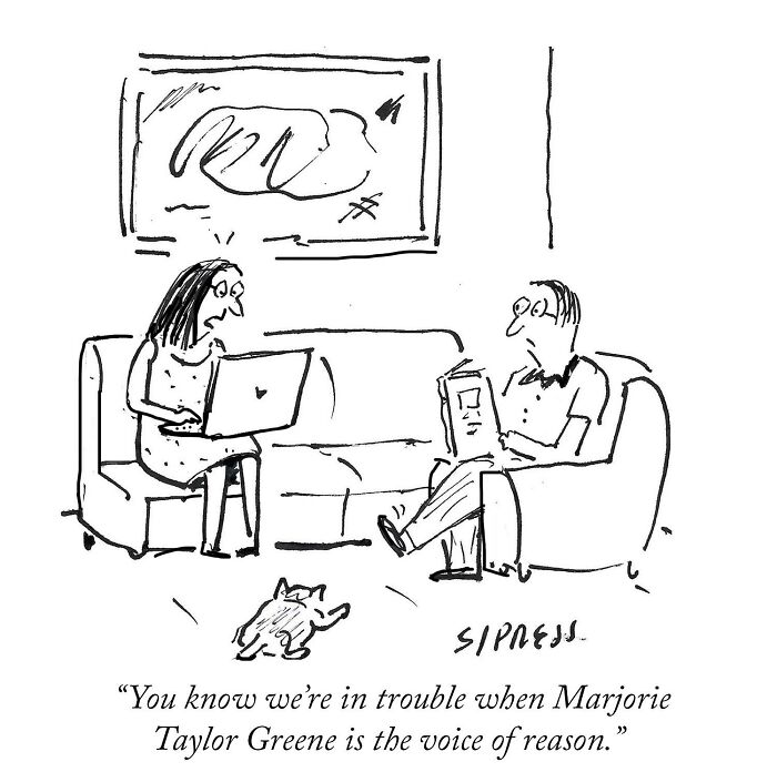 Wait, These Everyday Family Scenes Just Got Hilariously Awkward! Meet David Sipress' Cartoons