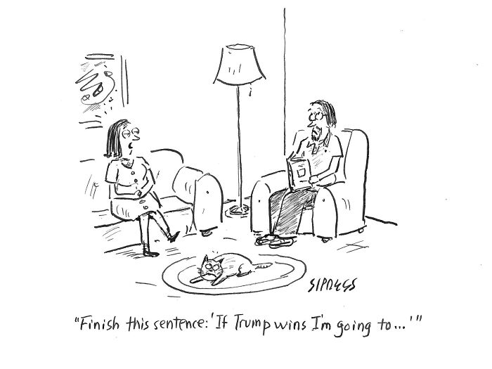 Wait, These Everyday Family Scenes Just Got Hilariously Awkward! Meet David Sipress' Cartoons