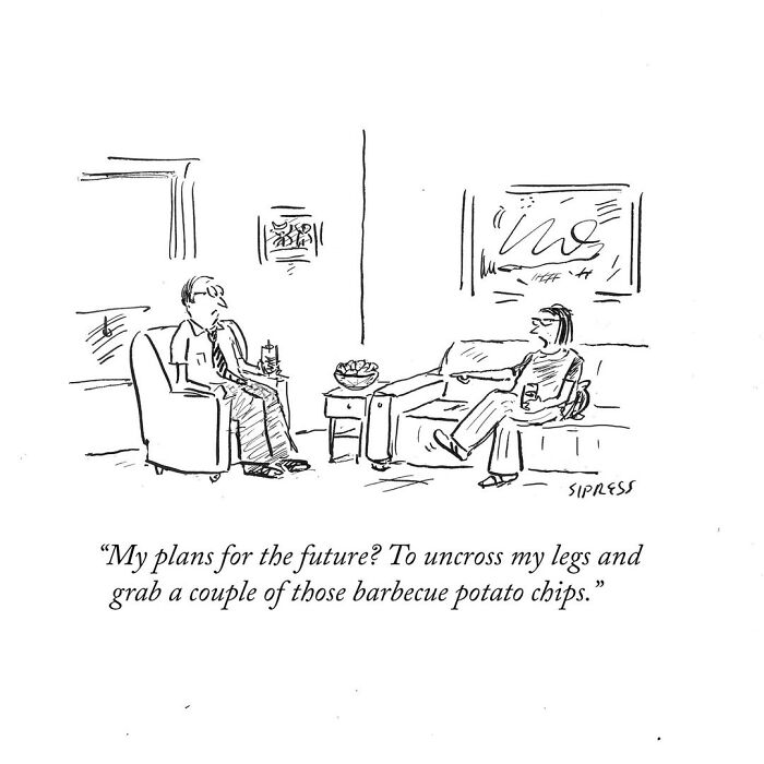 Wait, These Everyday Family Scenes Just Got Hilariously Awkward! Meet David Sipress' Cartoons
