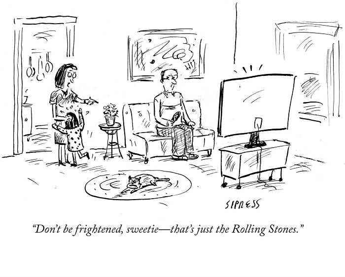 Wait, These Everyday Family Scenes Just Got Hilariously Awkward! Meet David Sipress' Cartoons