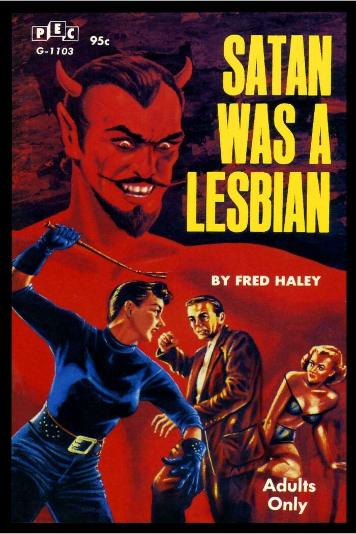 Satan Was A Lesbian, By Fred Haley – The Cover That Sells Itself
