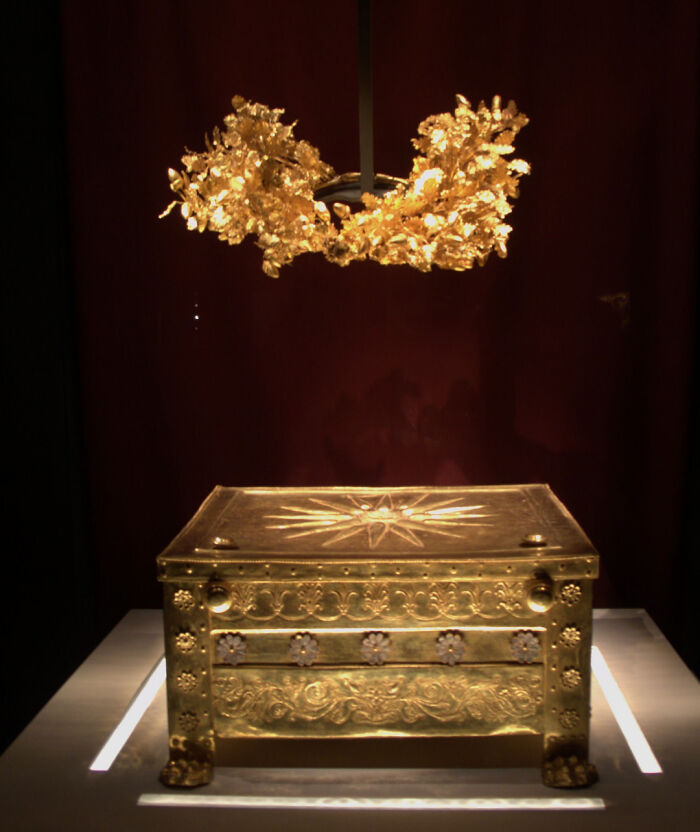 The Golden Larnax and Crown Belonging to Philip II of Macedon, Alexander the Great’s Dad
