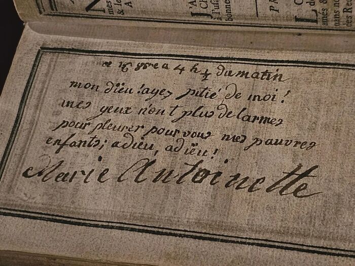 Marie Antoinette’s Heartbreaking Goodbye Note, Written Hours Before Going to the Guillotine