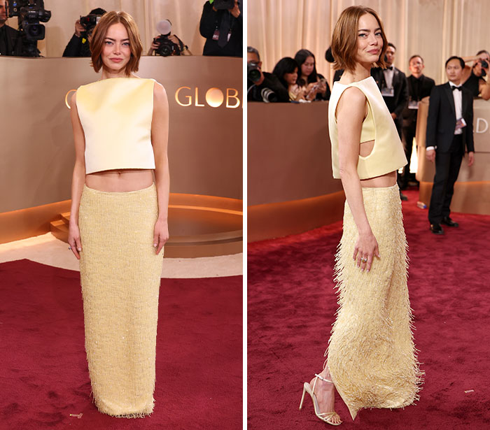 Emma Stone’s Butter Yellow Gamble