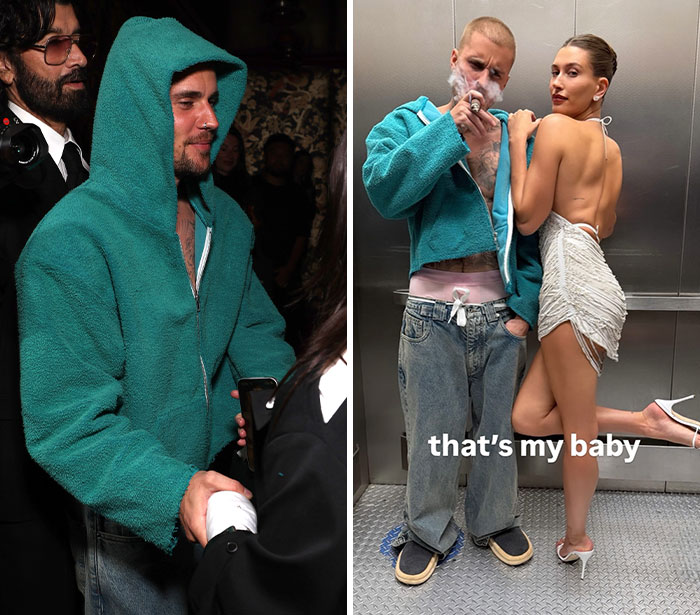 Justin Bieber’s ‘Just Rolled Out of Bed’ Look