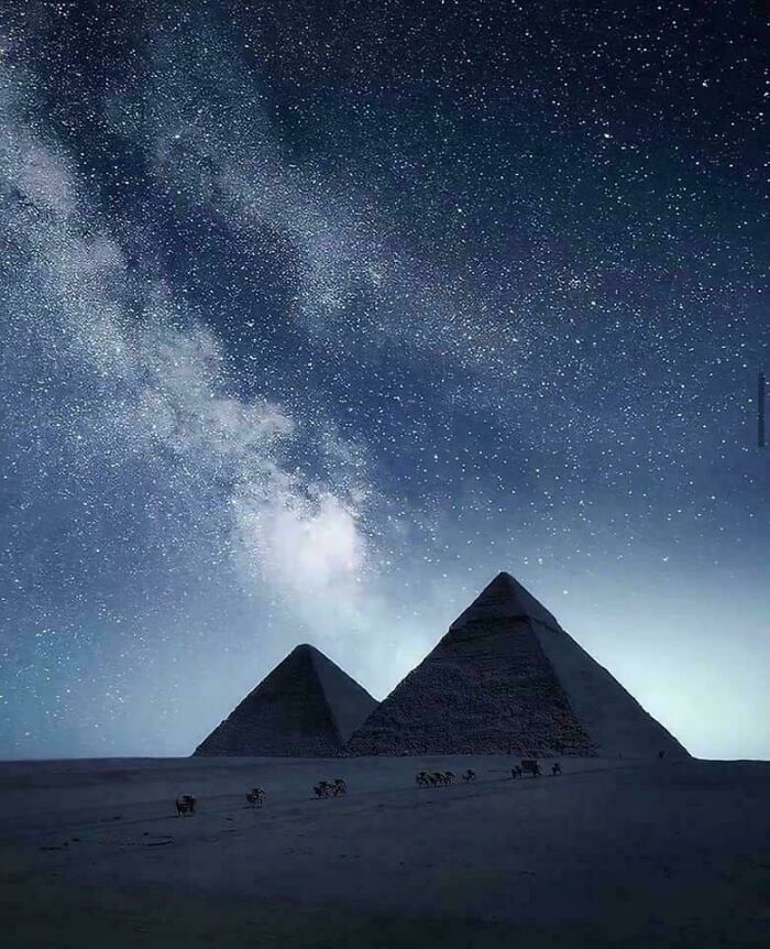 Stars Over Pyramids—Because What’s More Epic Than This?