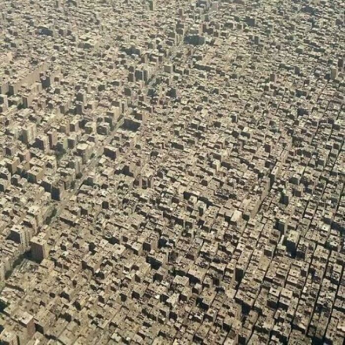 Here’s What Cairo Looks Like From the Sky. It’s Like a Maze for Giants