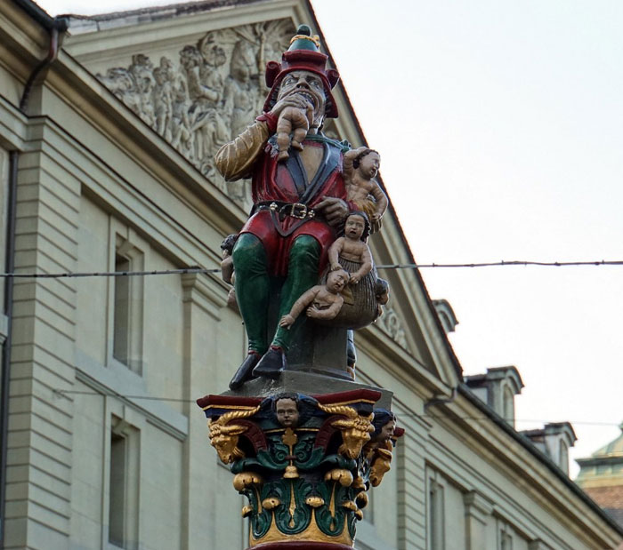 There’s a 500-Year-Old Statue in Switzerland of a Guy Eating a Sack of Babies—And No One Knows Why!
