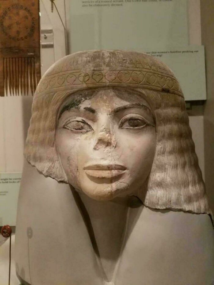A 3,000-Year-Old Egyptian Statue of a Woman at the Field Museum in Chicago—Timeless Art!